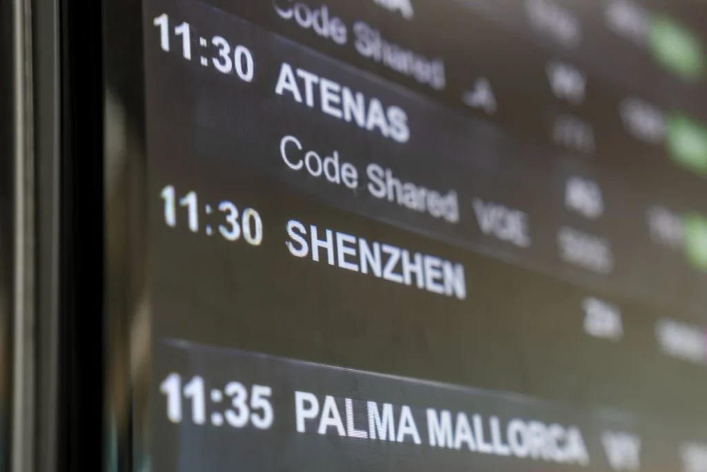 Acte d’inauguració del primer vol directe Barcelona – Shenz